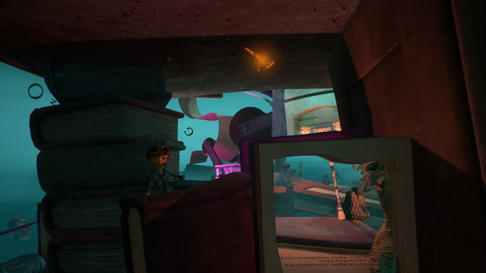 A portal in Psychonauts 2